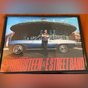 Bruce Springsteen 2023 World Tour Poster Great Condition